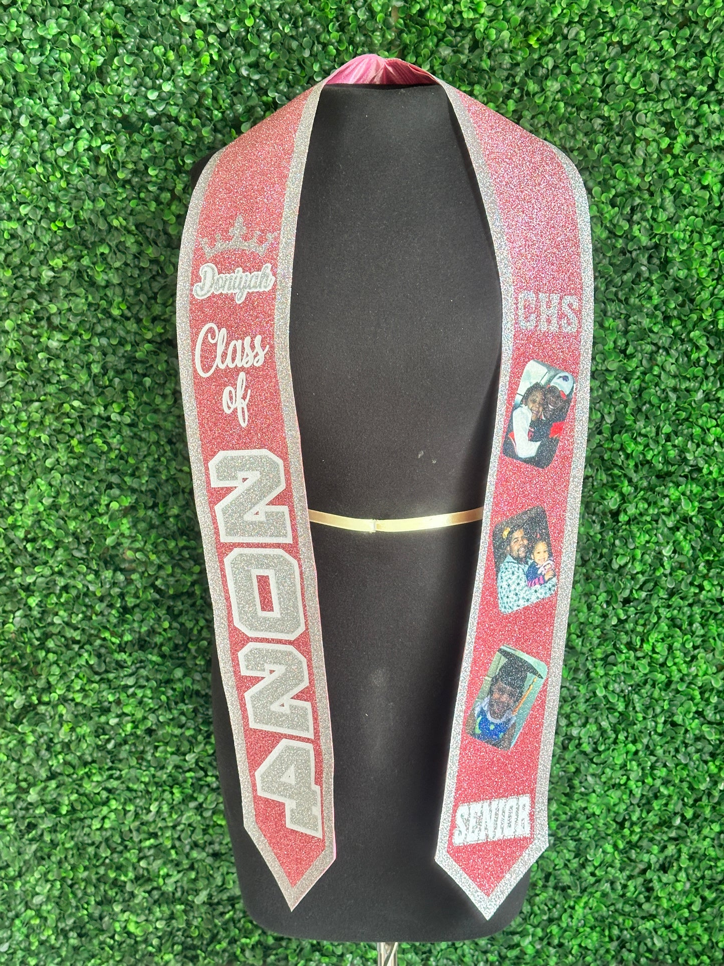 Customized Full Glitter Stole