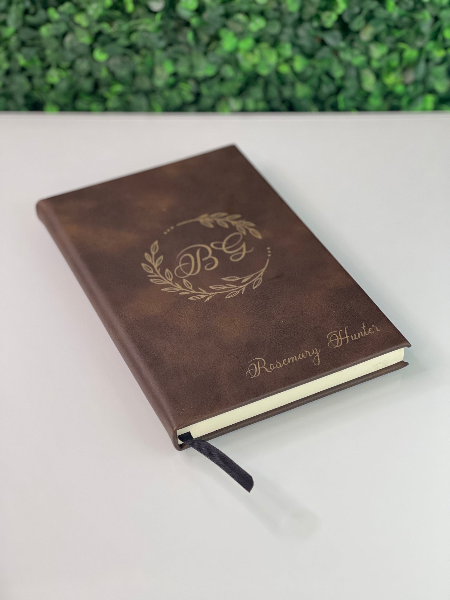 Personalized Vegan Leather Journal