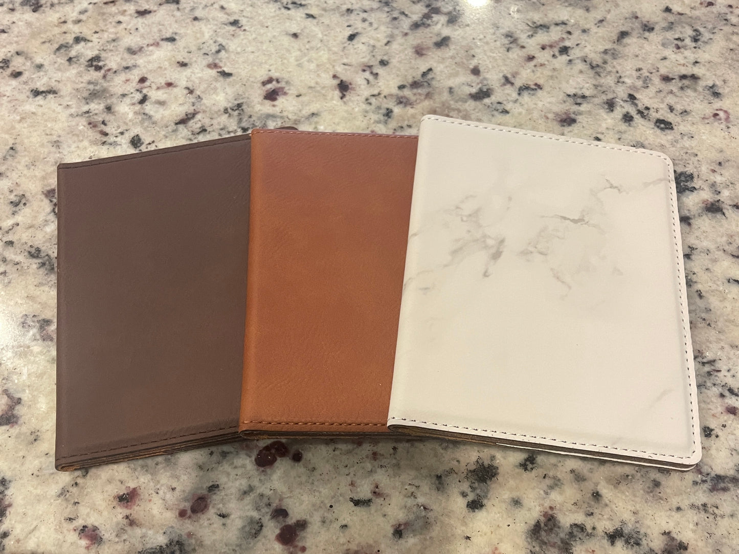 Engraved Passport Cover