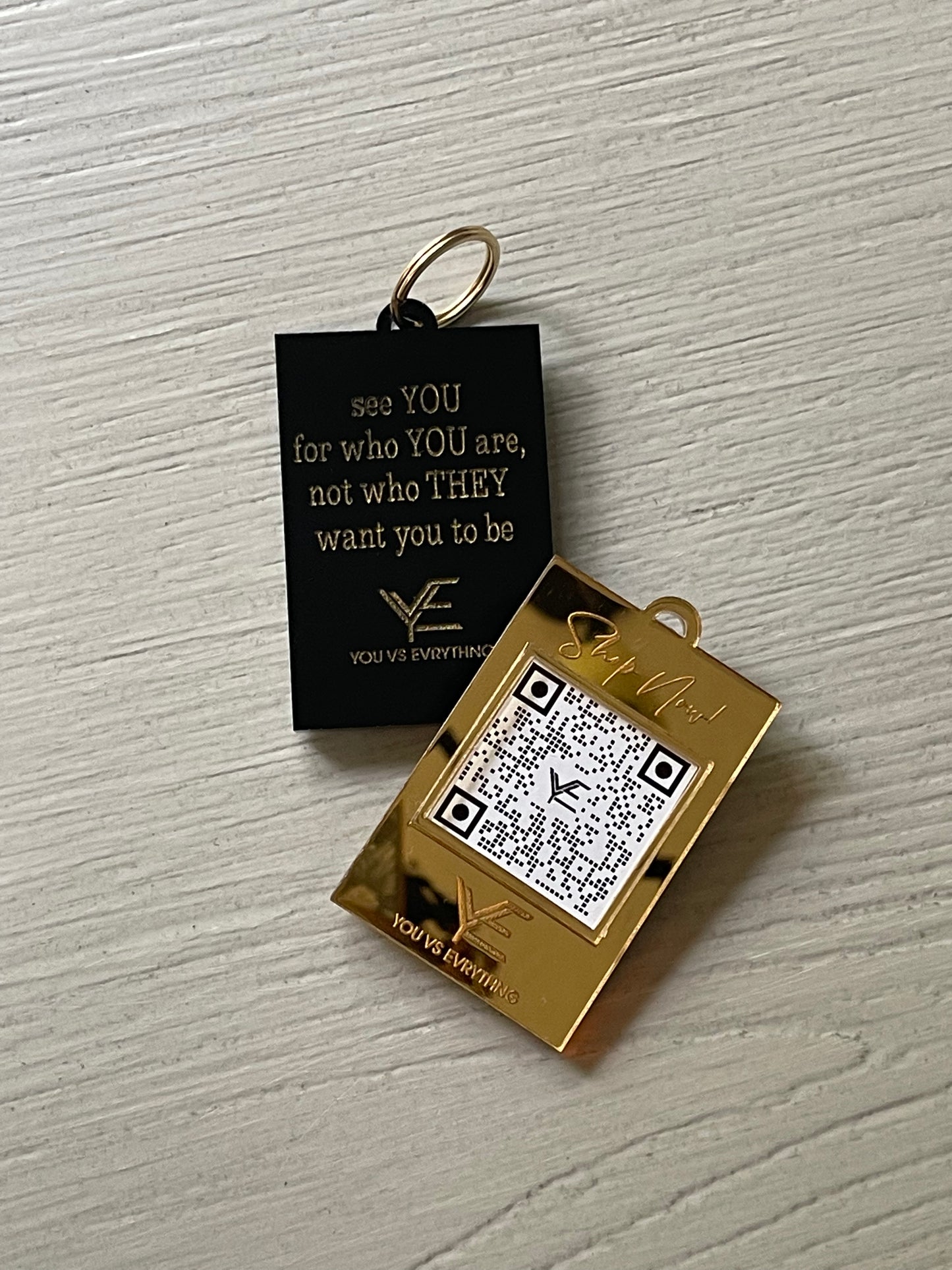 QR KEYCHAINS