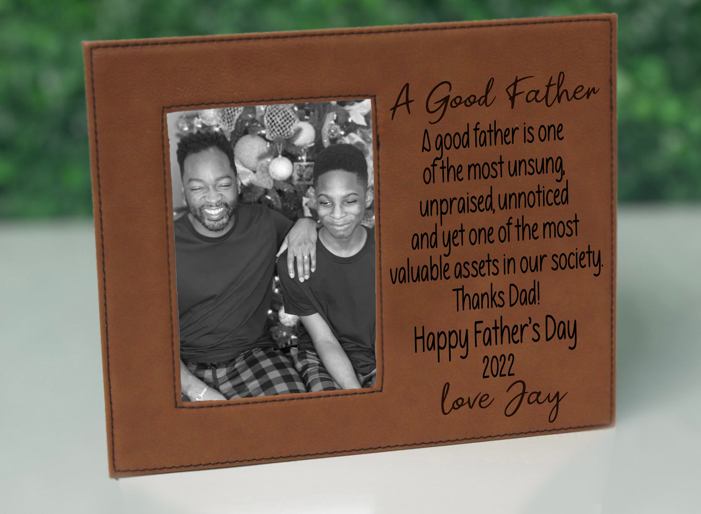 Leatherette 4X6 Photo Frame