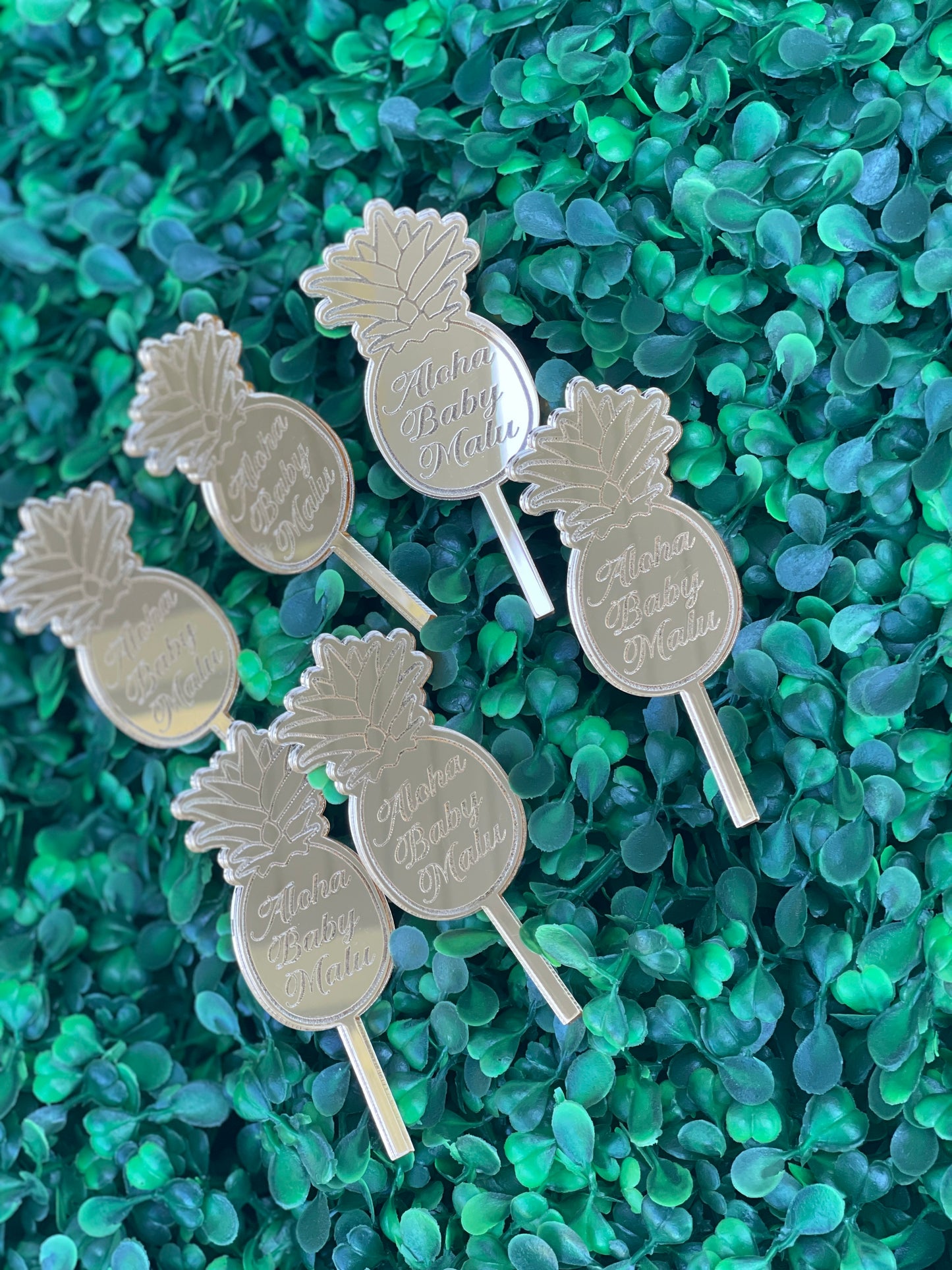Custom Acrylic Cupcake Topper